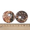 Natural Leopard Skin Jasper Pendants G-C140-10H-3