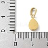 Ion Plating(IP) 304 Stainless Steel Micro Pave Cubic Zirconia Pendants STAS-Z107-02G-03-3