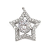 Brass Micro Pave Cubic Zirconia Pendants KK-S339-03P-1