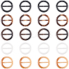 20Pcs Resin Tri-Glide Adjuster Buckles FIND-GF0008-12F-6