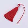 Nylon Thread Tassel Big Pendant Decorations NWIR-K019-A21-1