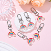 6Pcs Resin Pendant Decorations KEYC-YW00210-4