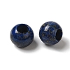Natural Lapis Lazuli European Beads G-N342-03L-2