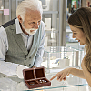 2-Slot Black Walnut Jewelry Magnetic Storage Boxes CON-WH0095-09C-5