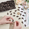 200Pcs Wooden Pendants WOOD-UN0001-14A-4
