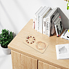 Beech Wooden Jewelry Bracelet Finger Ring Diplay Holder Tray ODIS-WH0010-02J-01-5