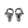 304 Stainless Steel Lobster Claw Clasps X-STAS-H353-A-02B-2