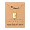 Twelve Constellations Pendants Necklaces LS-PW-WG2D875-06-1