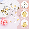 50Pcs 10 Styles Alloy Charms FIND-YW0006-65-4