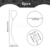 304 Stainless Steel Hanging Rope AJEW-WH0240-28P-2