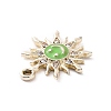 Alloy Enamel Pendants ENAM-P245-01G-04-3