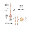 SHEGRACE Brass Dangle Earrings JE734A-2