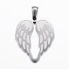 Tarnish Resistant 304 Stainless Steel Pendants STAS-E135-03P-1