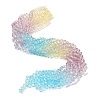Transparent Painted Glass Beads Strands DGLA-A034-T6mm-A15-1