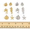 36Pcs 12 Styles Ocean 304 Stainless Steel Pendants STAS-FS0001-95-5