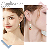 50Pcs 304 Stainless Steel Leverback Earring Findings FIND-BBC0003-16-5