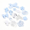 Transparent & Opaque Acrylic Beads TACR-T028-26D-2