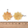 Natural Topaz Jade Pendants G-T144-12B-3