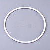 Hoops Macrame Ring X-DIY-WH0157-47I-1