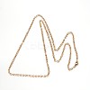 304 Stainless Steel Cable Chain Necklaces NJEW-N0046-02G-2