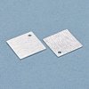 Brass Charms KK-Y003-33S-2