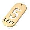 304 Stainless Steel Pendants STAS-D200-02F-G-2