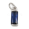 Brass with Cubic Zirconia Pendants KK-A269-68A-P-1