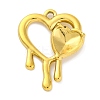 304 Stainless Steel Pendant Rhinestone Settings Ion Plating(IP) STAS-D194-02G-1