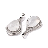 Natural Quartz Crystal Pendants G-H283-04P-25-3