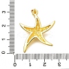 Brass Charms KK-C087-25A-G-3