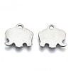 Non-Tarnish 201 Stainless Steel Charms STAS-R116-031-2