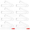 Flat Round Glass Biochemical Petri Dish GLAA-OC0001-17-1