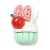 Cartoon Opaque Resin Decoden Cabochons RESI-I055-03D-1