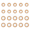 DICOSMETIC 20Pcs 2 Style ABS Plastic Imitation Pearl Shank Buttons BUTT-DC0001-06KCG-1