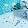 DIY Glass Beads & Alloy Enamel Charms Bracelets Making Kits DIY-SP0001-57B-4