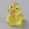 Duck Luminous Resin Display Ornaments DJEW-TAC0004-01A-01-1