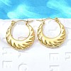 304 Stainless Steel Hoop Earrings for Women EJEW-L296-079G-1