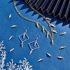 20Pcs 2 Colors Brass Charms KK-HY0001-25-5