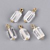 Natural Quartz Crystal Pendants GG-N004-01G-01-1