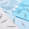 80pcs Tibetan Style Alloy Links/Connector TIBE-LP0001-12-3