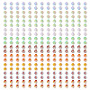 100G 10 Colors Baking Paint Glass Seed Beads SEED-TA0001-48-3