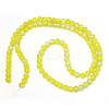 Baking Paint Crackle Glass Bead Strands CCG-S001-6mm-04-2