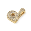 Brass Micro Pave Cubic Zirconia Pendants KK-A300-02G-D-2