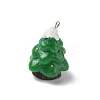 Christmas Theme Opaque Resin Pendants RESI-I336-01P-11-2