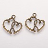 Valentines Gifts Idea for Her 2015 Tibetan Style Alloy Pendants LS-X-TIBEP-21057-AB-NR-2
