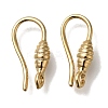 Brass Earring Hooks KK-H502-16G-1