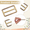8Pcs 4 Styles Alloy Slider Buckles FIND-GF0007-01AB-6