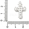 Brass Micro Pave Cubic Zirconia Pendants KK-P342-15P-02-3