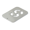 Non-Tarnish 304 Stainless Steel Pendants STAS-Y004-01P-67