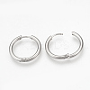 Tarnish Resistant 201 Stainless Steel Huggie Hoop Earrings LS-MAK-R021-19mm-2